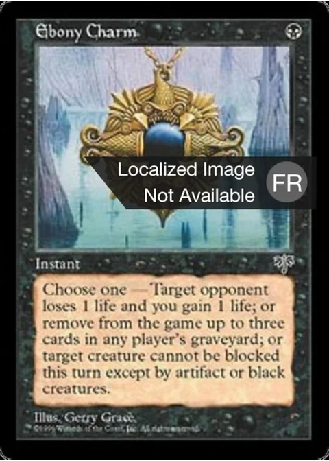 Charme d'ébène