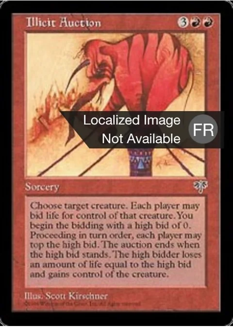 Enchères illicites