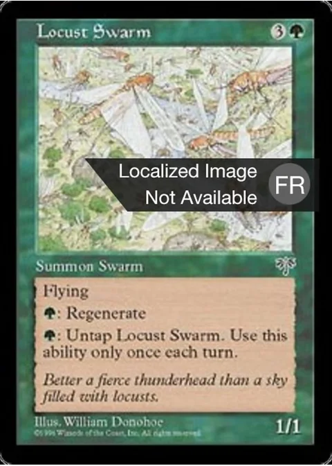 Nuée de sauterelles