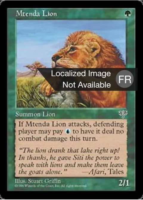 Lion de la Mtenda