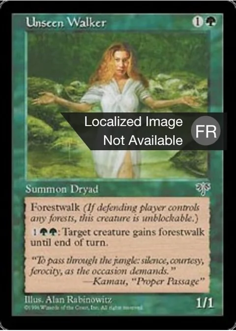 Marcheuse inaperçue