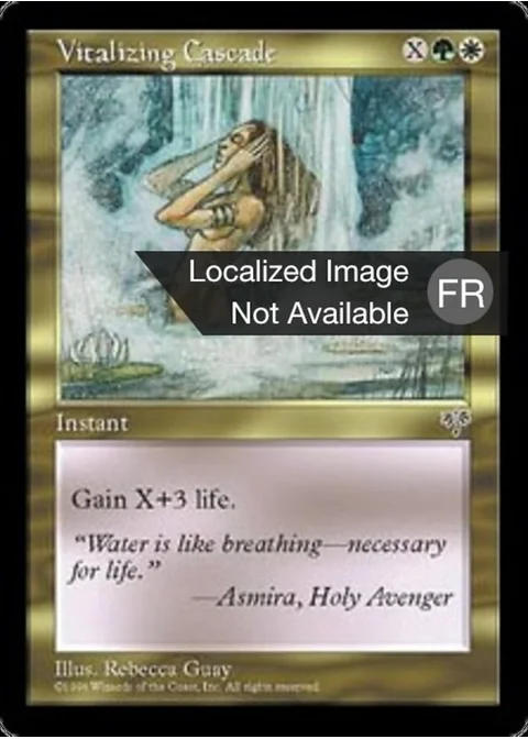 Cascade revitalisante