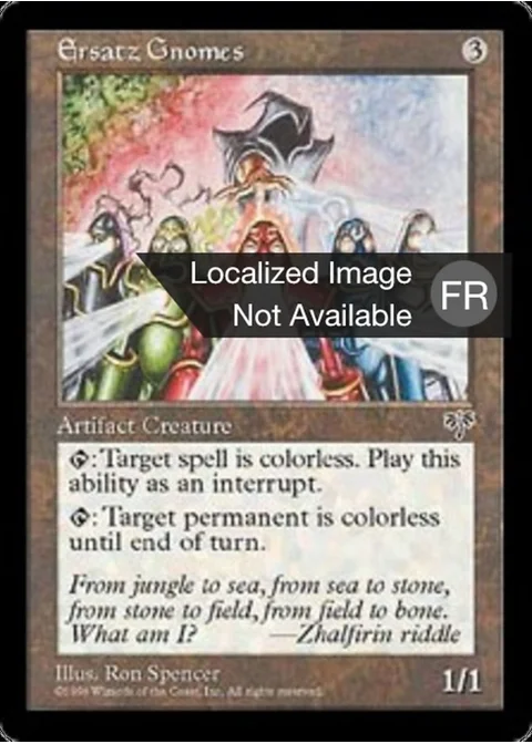 Ersatz de gnomes