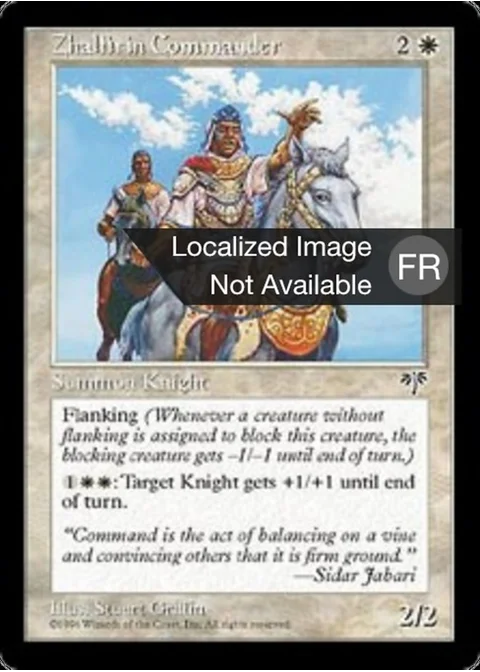 Commandant zhalfirin