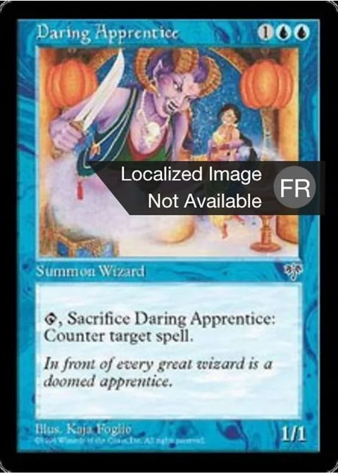 Apprentie audacieuse