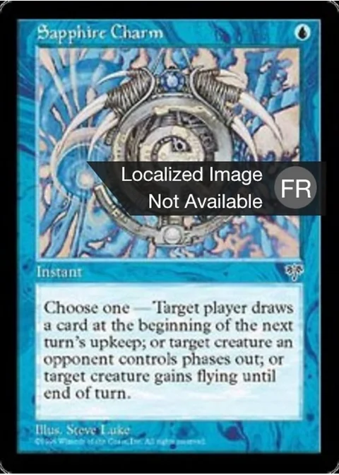 Charme de saphir