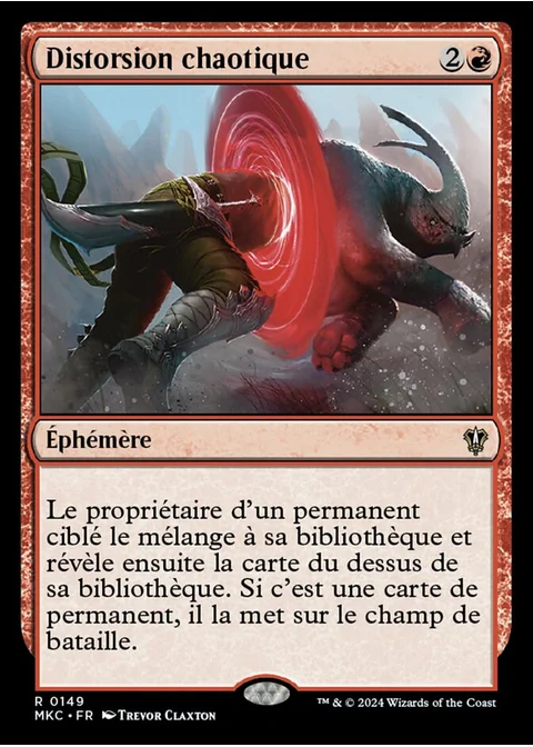 Distorsion chaotique