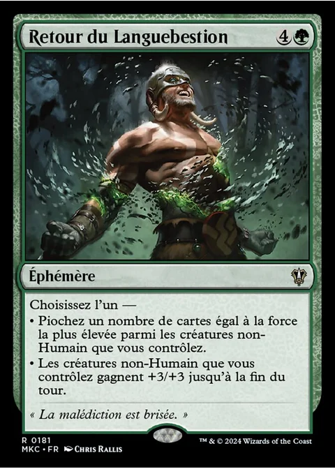 Retour du Languebestion