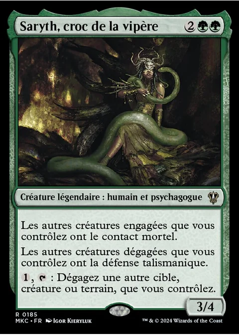 Saryth, croc de la vipère