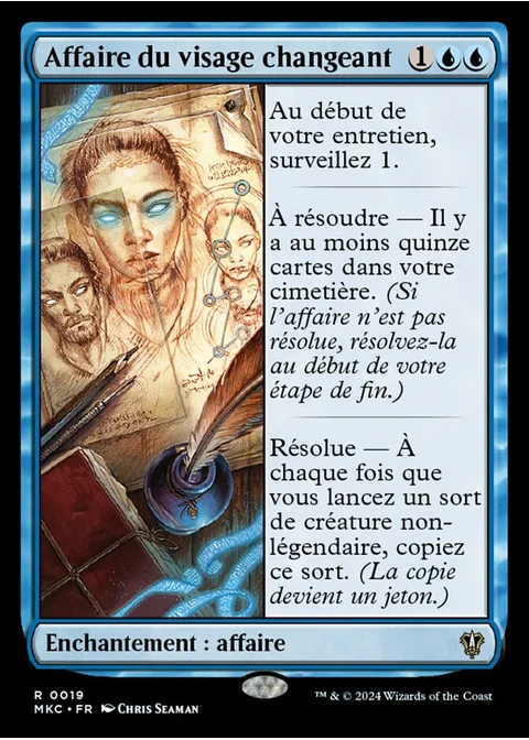 Affaire du visage changeant