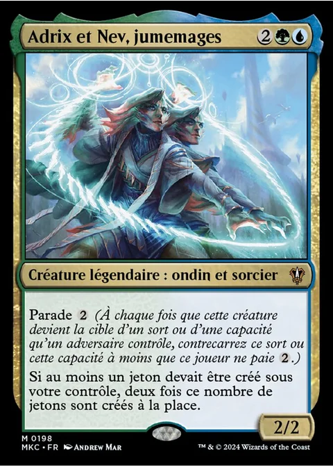 Adrix et Nev, jumemages