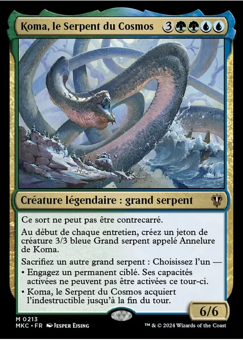 Koma, le Serpent du Cosmos