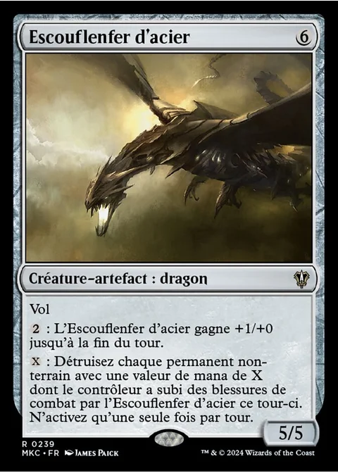 Escouflenfer d'acier