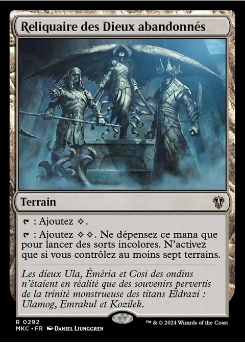 Reliquaire des Dieux abandonnés