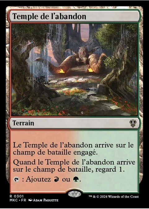 Temple de l'abandon