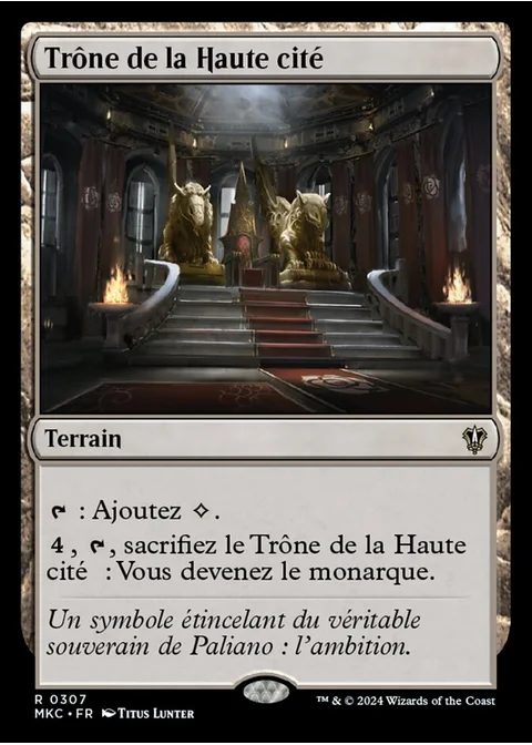 Trône de la Haute cité