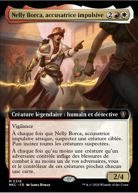 Nelly Borca, accusatrice impulsive