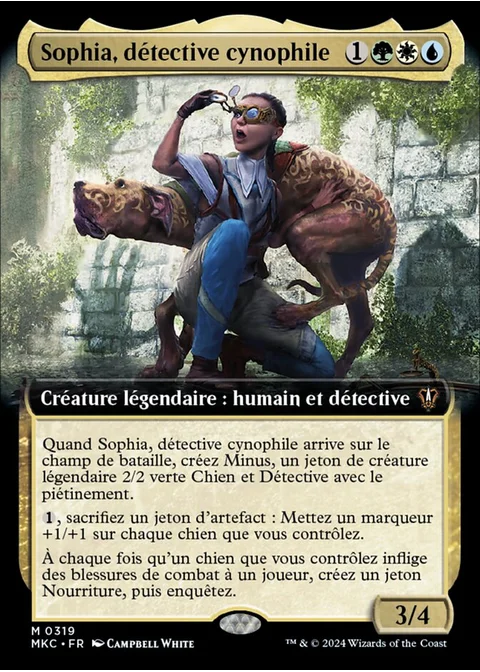 Sophia, détective cynophile