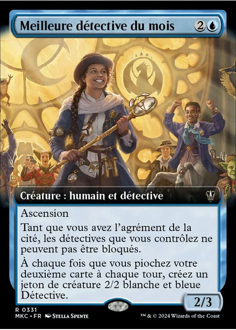 Meilleure détective du mois