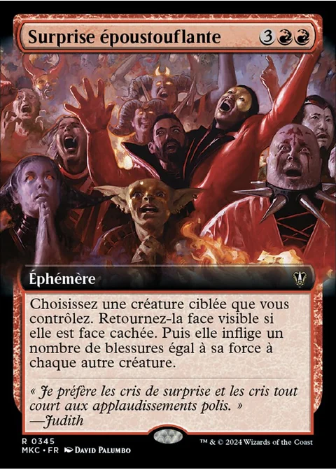 Surprise époustouflante