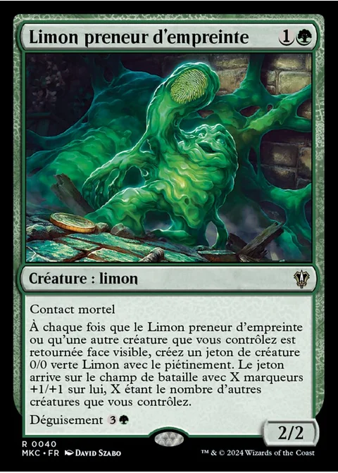 Limon preneur d'empreinte