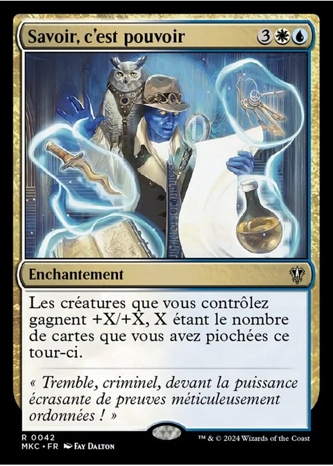 Savoir, c'est pouvoir