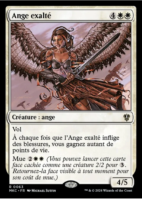 Ange exalté