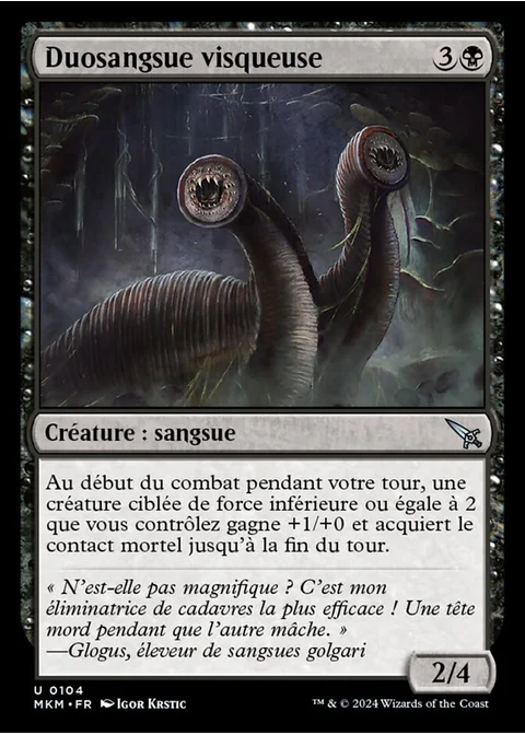 Duosangsue visqueuse