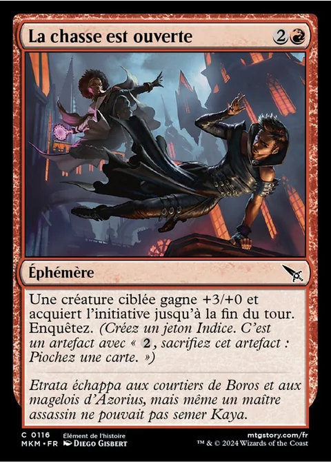 La chasse est ouverte