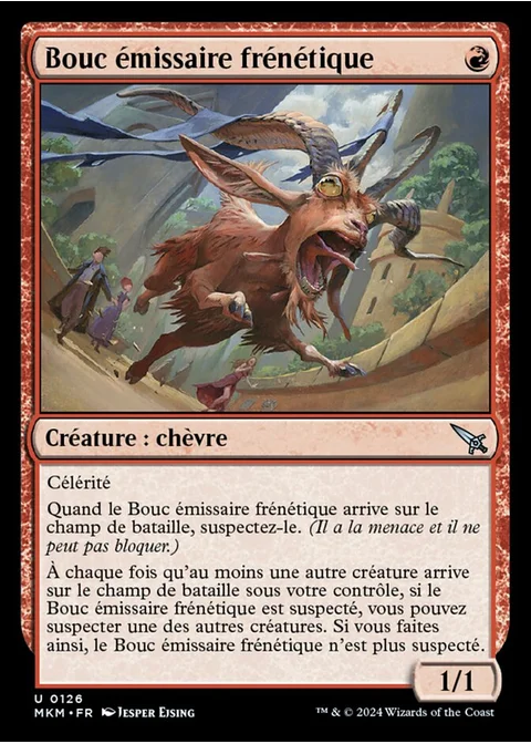 Bouc émissaire frénétique