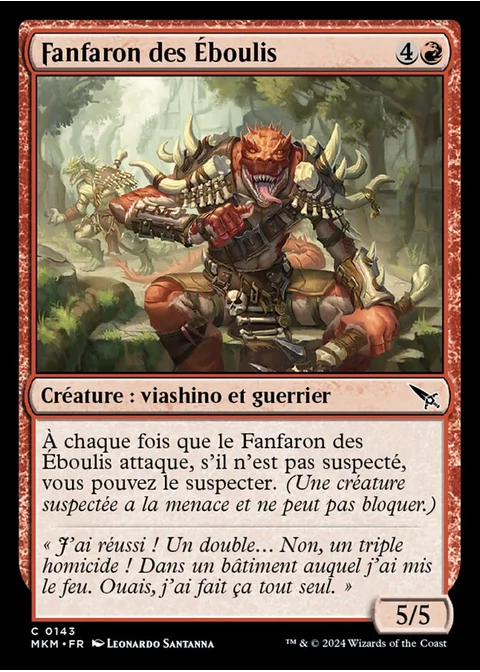 Fanfaron des Éboulis