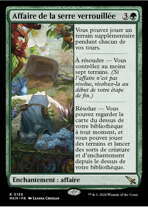 Affaire de la serre verrouillée