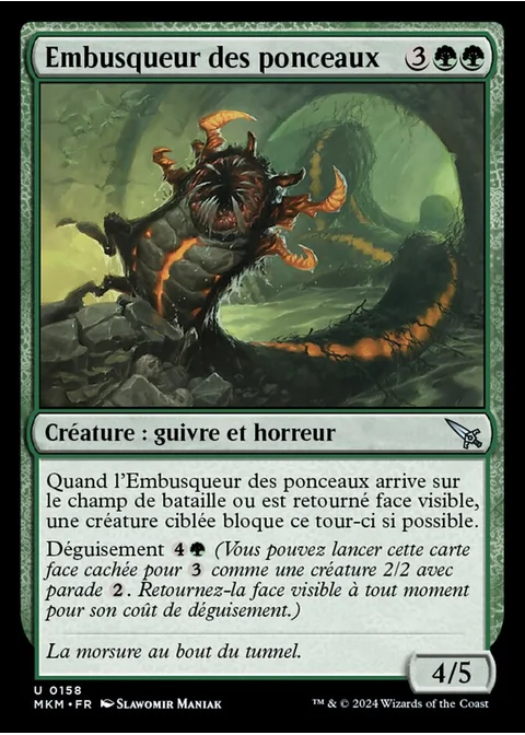 Embusqueur des ponceaux