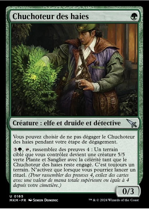 Chuchoteur des haies