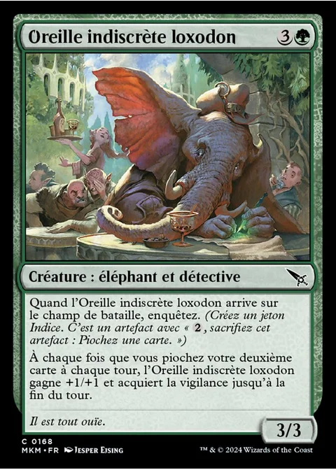 Oreille indiscrète loxodon