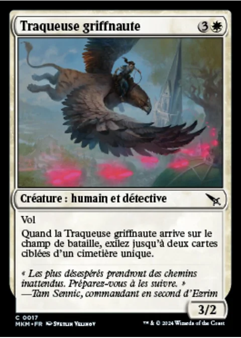 Traqueuse griffnaute