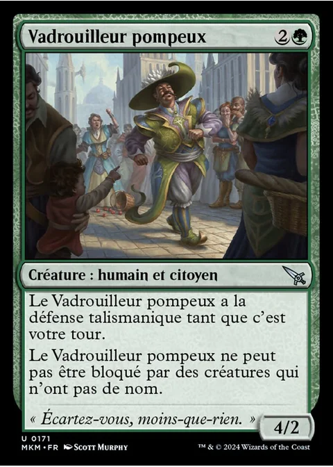 Vadrouilleur pompeux