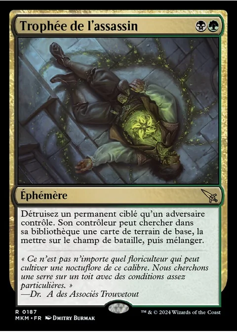 Trophée de l'assassin