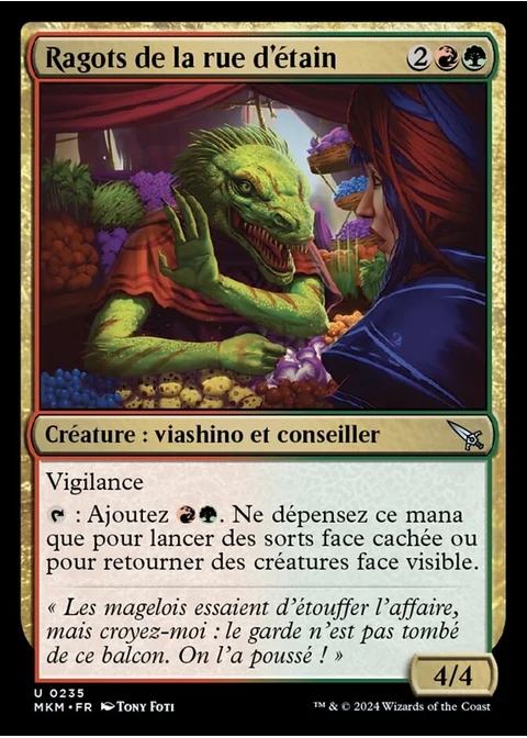 Ragots de la rue d'étain