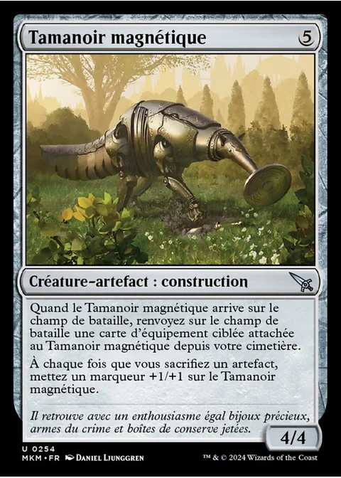 Tamanoir magnétique