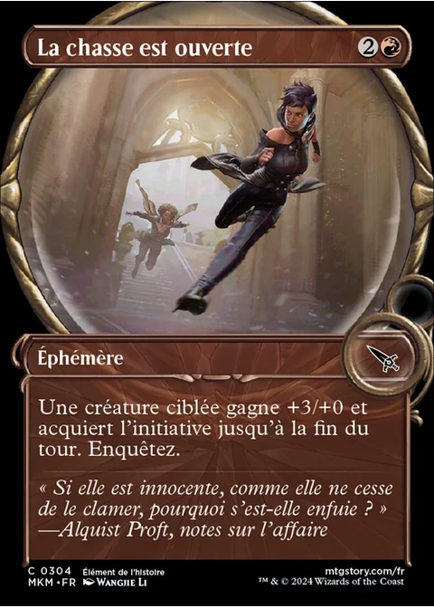 La chasse est ouverte