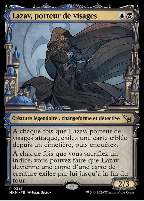 Lazav, porteur de visages