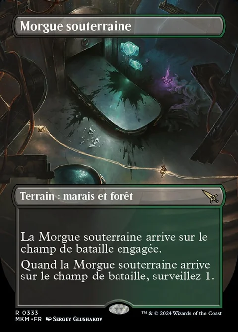Morgue souterraine
