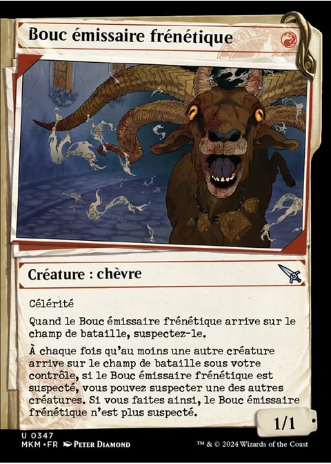 Bouc émissaire frénétique