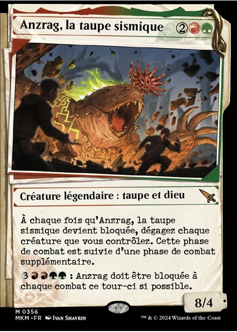 Anzrag, la taupe sismique