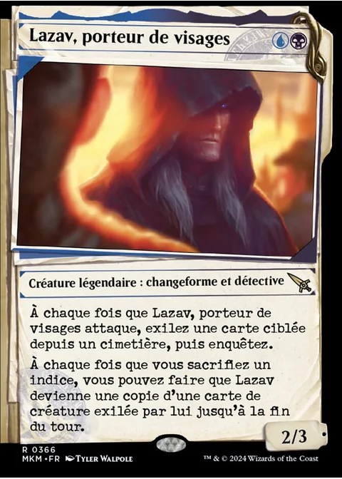 Lazav, porteur de visages