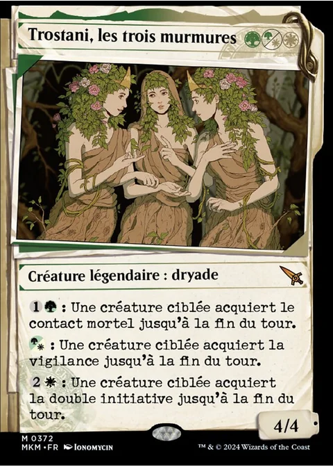 Trostani, les trois murmures
