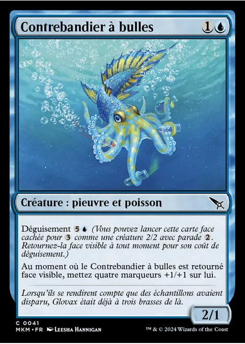 Contrebandier à bulles