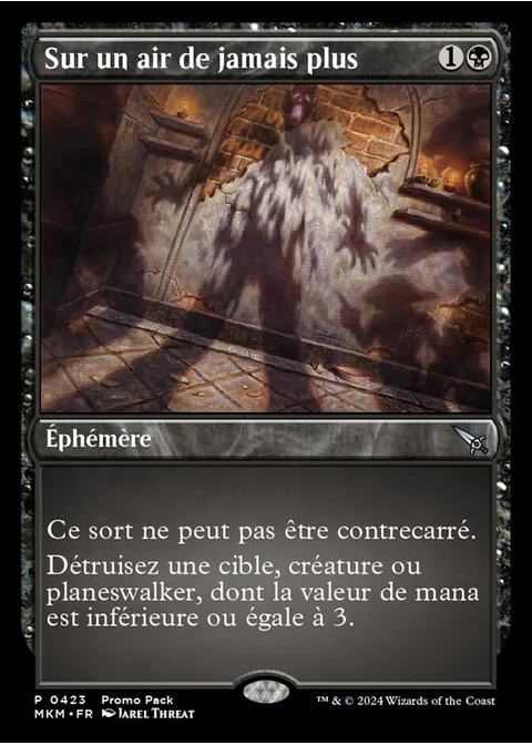 Sur un air de jamais plus