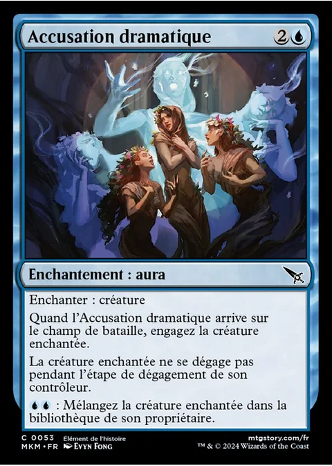 Accusation dramatique